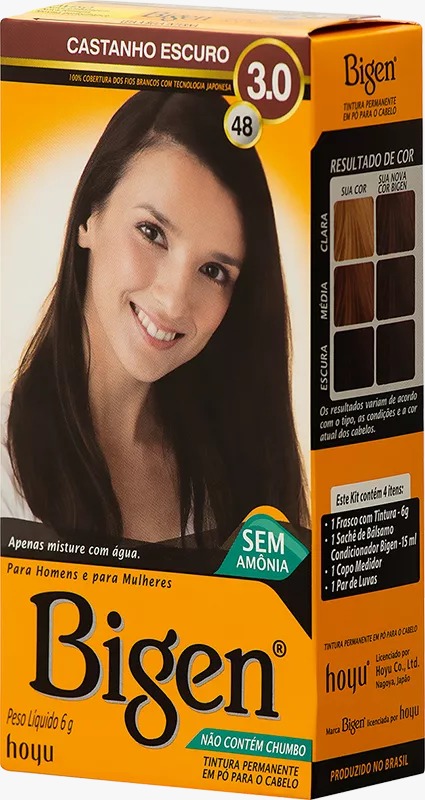 TINT BIGEN 48 CASTANHO ESCURO 3.0