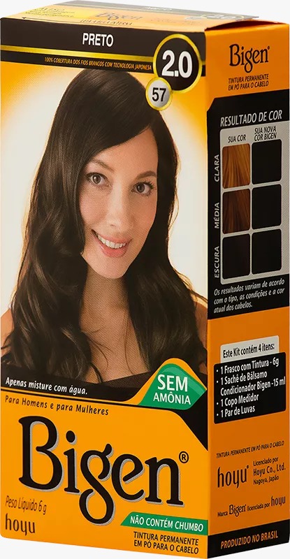 TINT BIGEN 57 PRETO 2.0