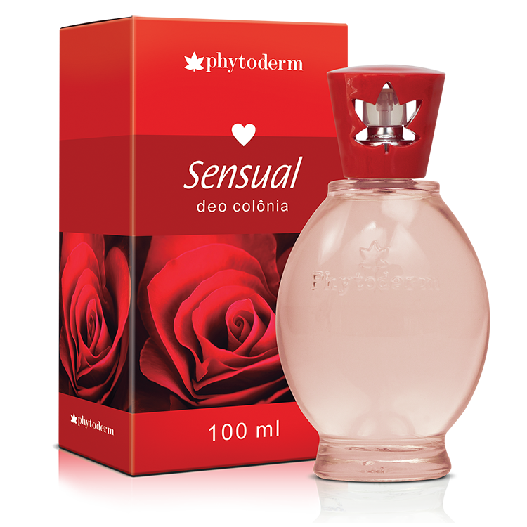 DEO COLÔNIA SENSUAL PHYTODERM - PERFUME FEMININO - 100ML