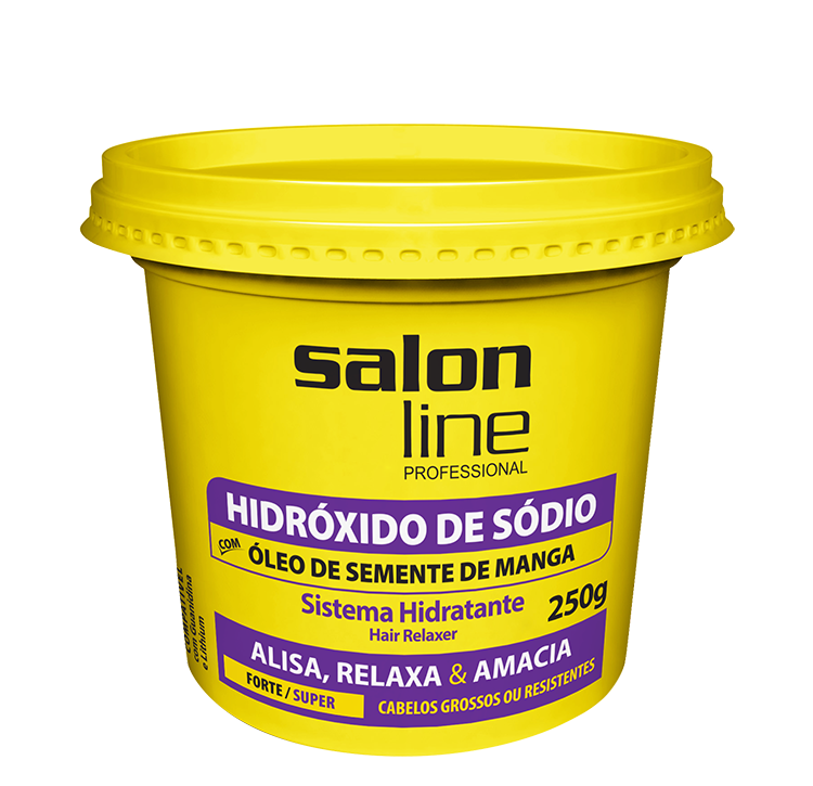 HIDRÓXIDO DE SÓDIO SALON LINE ÓLEO SEMENTE DE MANGA SUPER  250GR