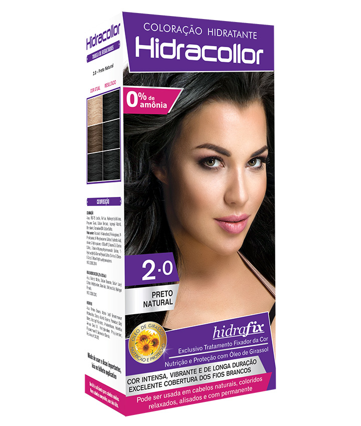 HIDRACOLLOR KIT PRETO NATURAL 2.0       
