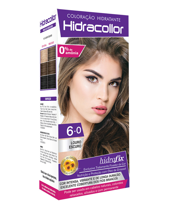 HIDRACOLLOR KIT LOURO ESCURO 6.0        