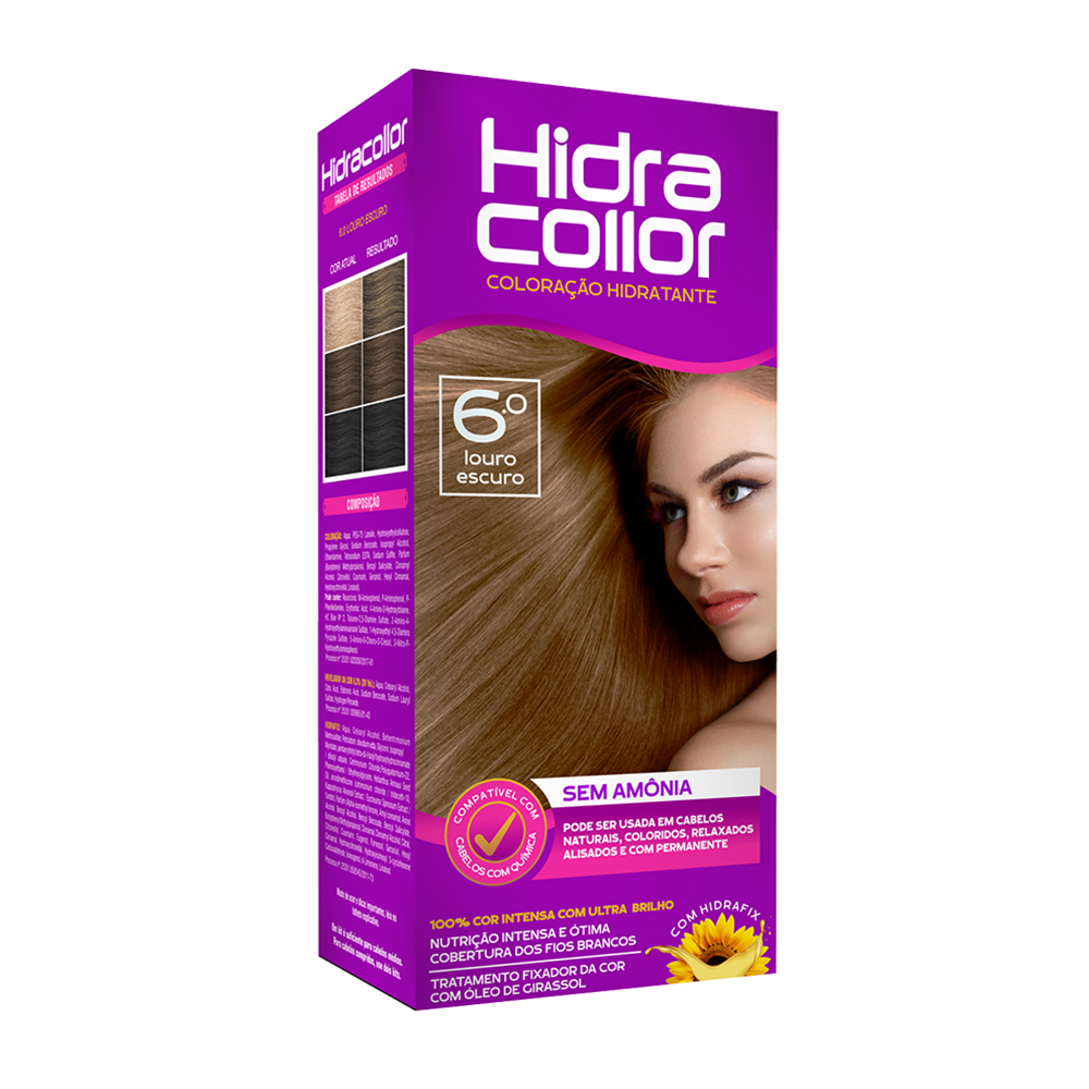 Coloração Hidracollor Louro Escuro 6.0        