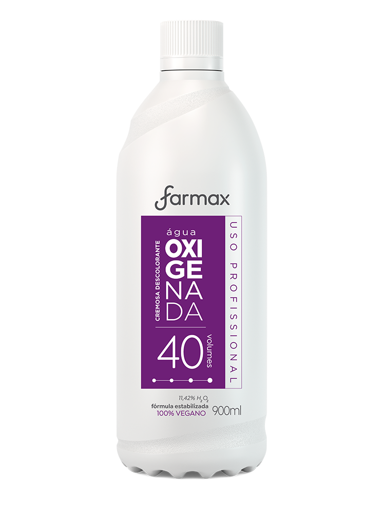 AGUA  OXIGENADA  CREMOSA  40V DESCOLORANTE  FARMAX 900ML