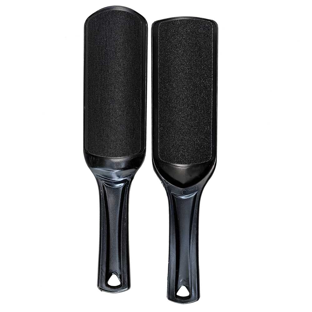 LIXA PÉS PROFISSIONAL PLÁSTICA GRANDE PRETA / PRETA