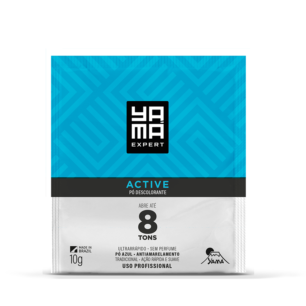 Pó Descolorante Yamá Tradicional 10g - Pacote com 12 Unidades