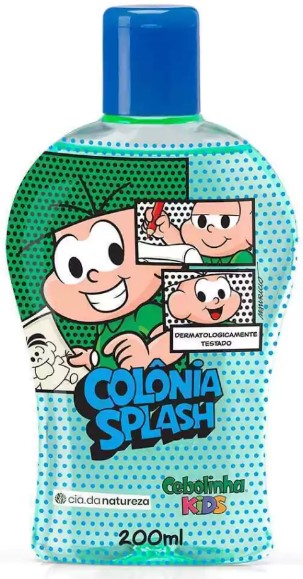 Colônia Splash Cia da Natureza Cebolinha Kids 200ml