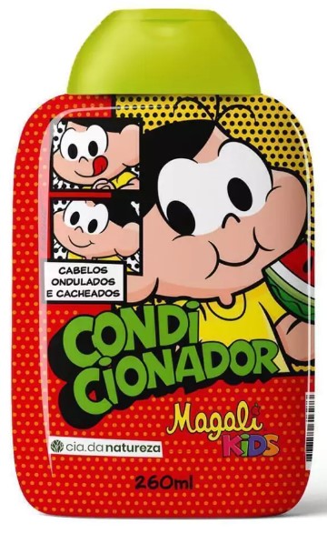 CONDICIONADOR CIA DA NATUREZA MAGALI KIDS ONDULADOS E CACHEADOS 260ML
