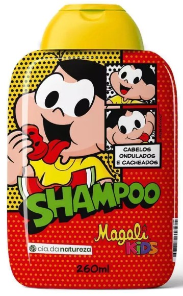 SHAMPOO CIA DA NATUREZA MAGALI KIDS ONDULADOS E CACHEADOS 260ML