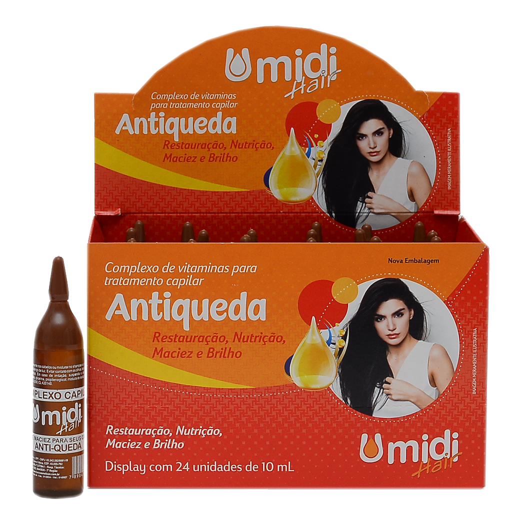 VIT U.HAIR A.QUEDA 10ML C/24