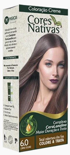 COLORAÇÃO CREME MÁRCIA LOURO ESCURO 6.0