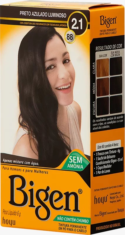 TINT BIGEN 88 PRETO AZULADO 2.1