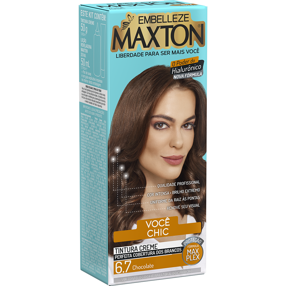 TINTURA MAXTON CHOCOLATE 6.7 EMBELLEZE