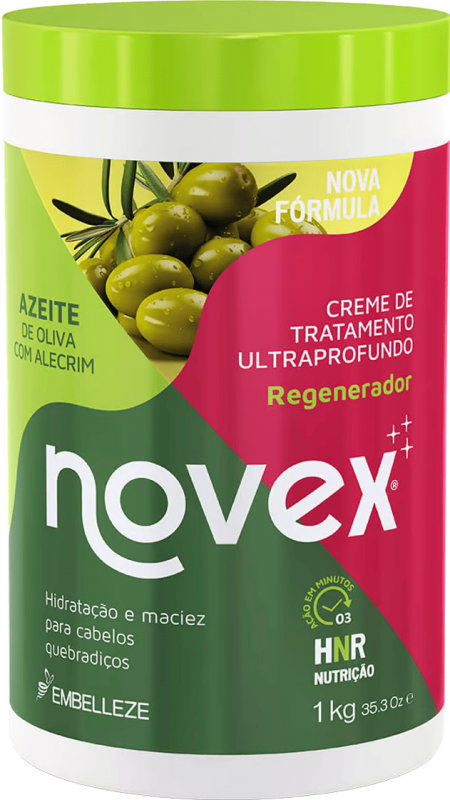 CREME TRATAMENTO NOVEX AZEITE DE OLIVA EMBELLEZE