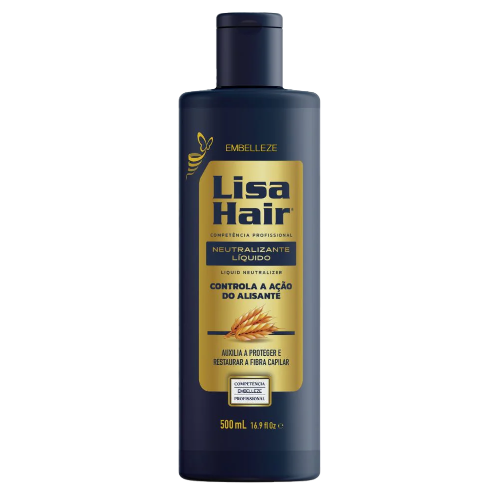 NEUTRALIZANTE LISA HAIR LIQUIDO 500ML EMBELLEZE
