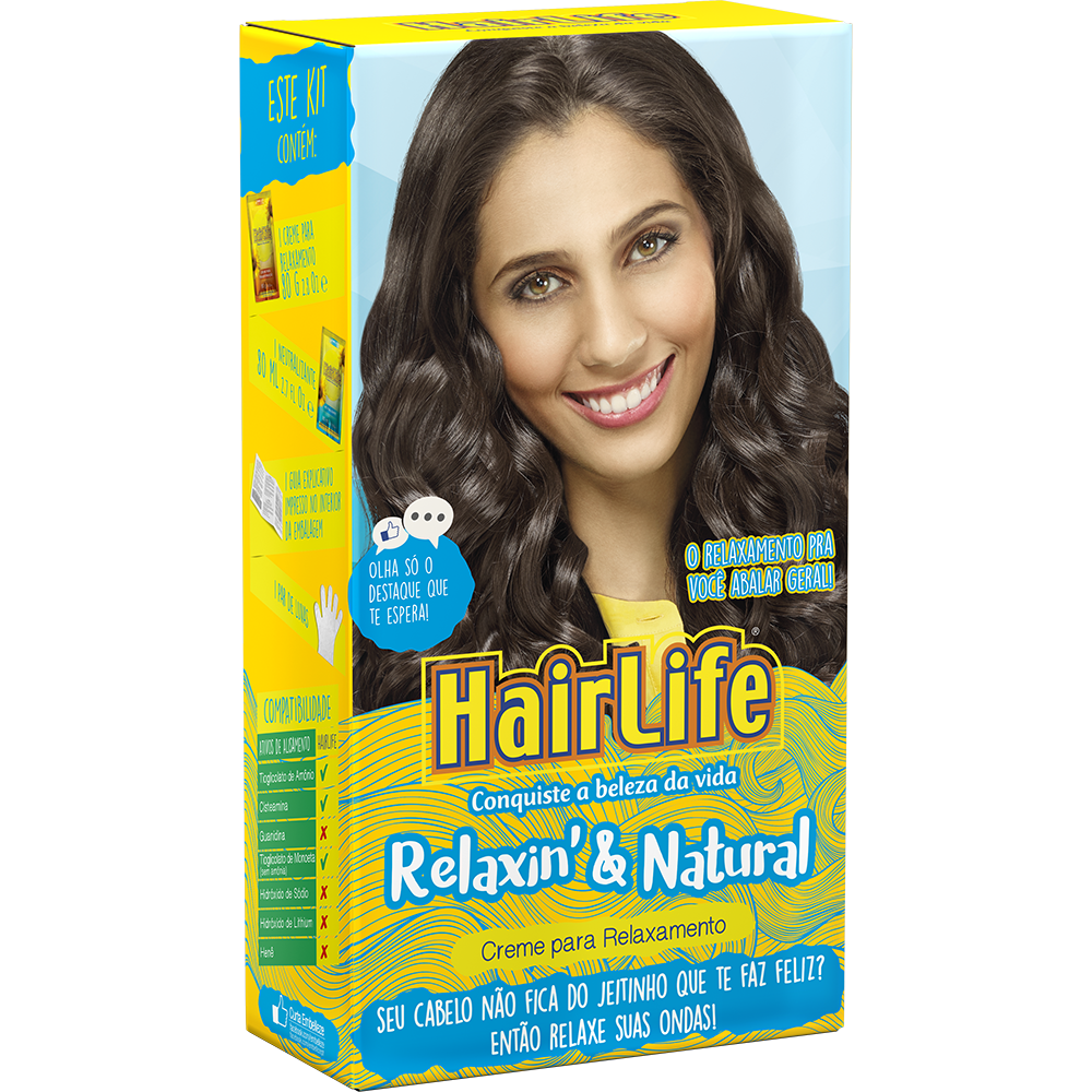 HAIR LIFE RELAX E NATURAL 180G