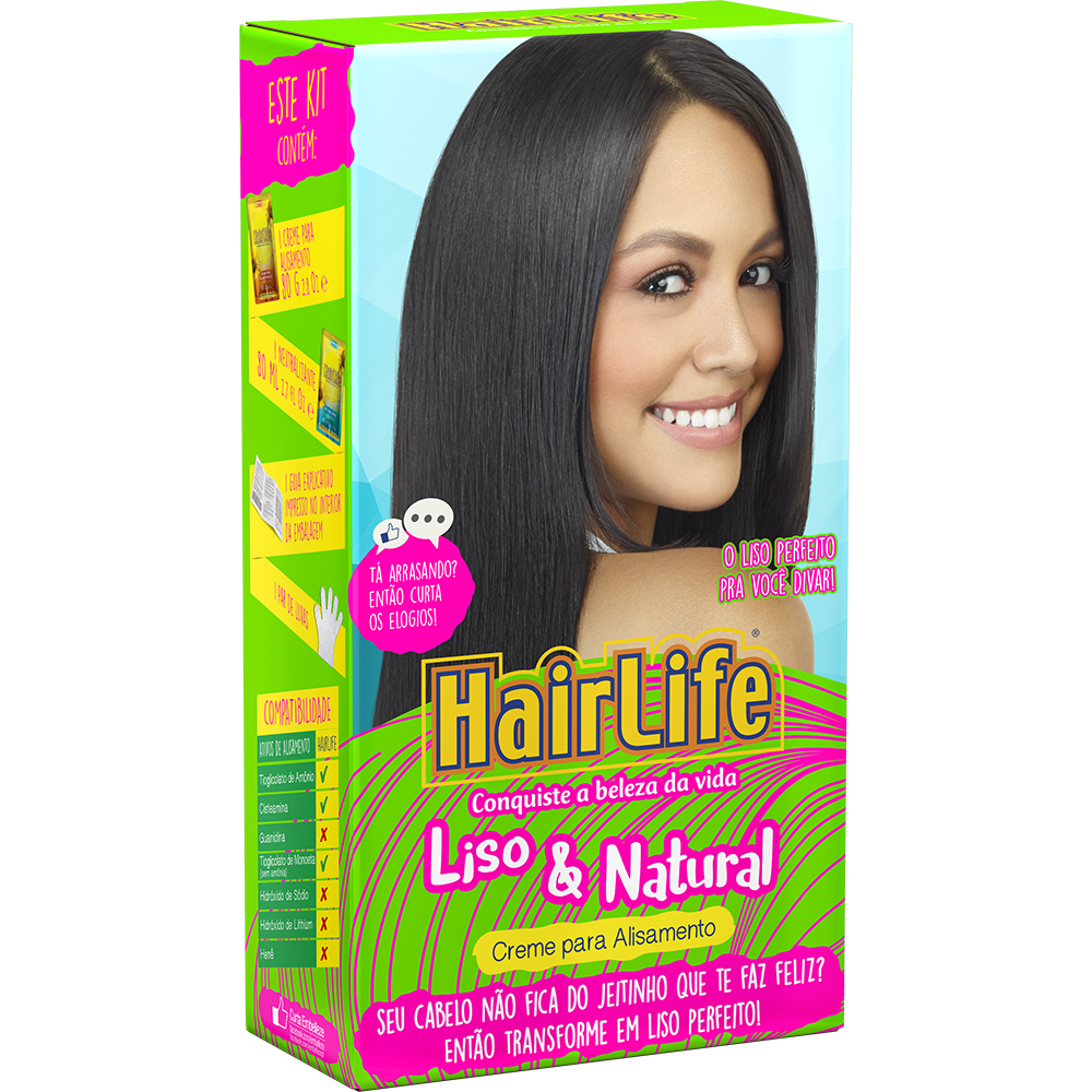 ALISANTE HAIRLIFE LISO&NATURAL EMBELLEZE 180G