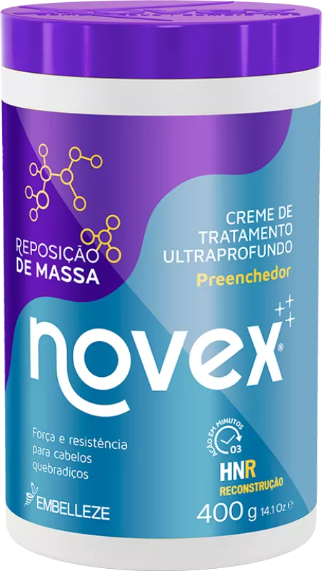 Creme de Tratamento Novex Reposição Massa 400g