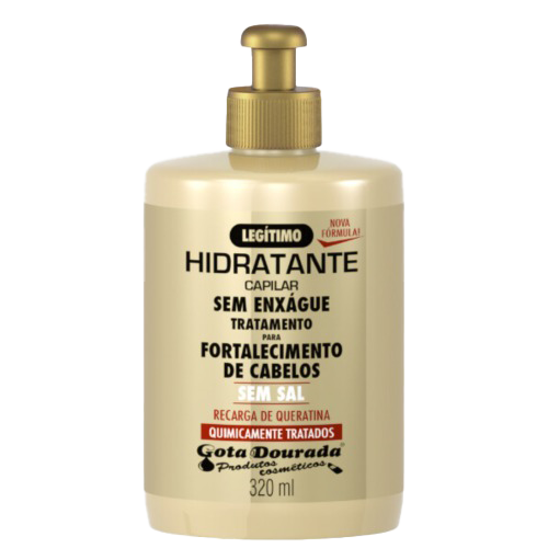 CREME SEM ENXAGUE QUIMICAMENTE 320ML