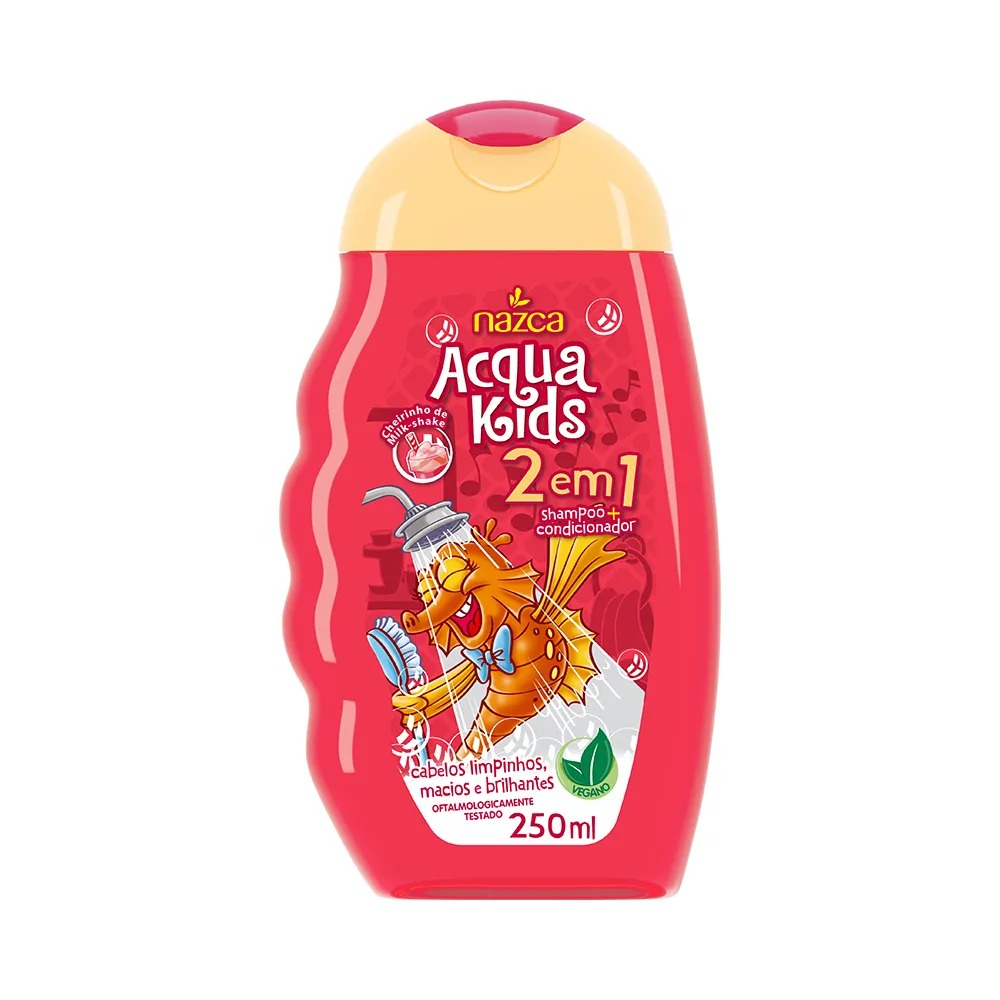 ACQU KIDS SH 2 EM 1 MILK SHAKE 250ML VEG
