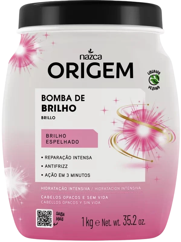 Creme de Hidratação Origem Bomba de Brilho 1kg