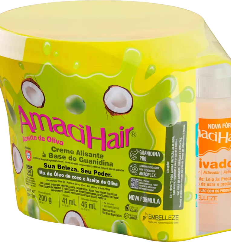 CREME RELAXAMENTO AMACIHAIR AZEITE EMBELLEZE