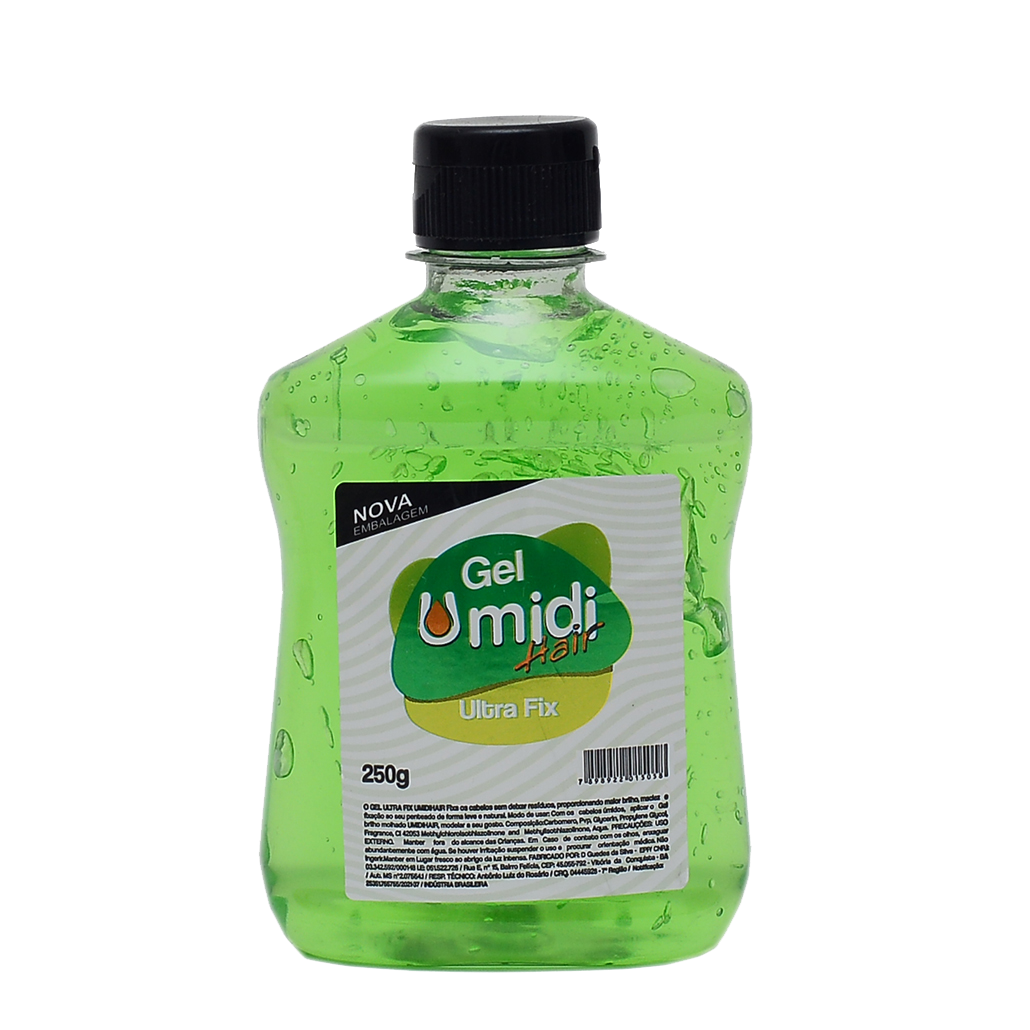 GEL U.HAIR VERT VERDE 250G 