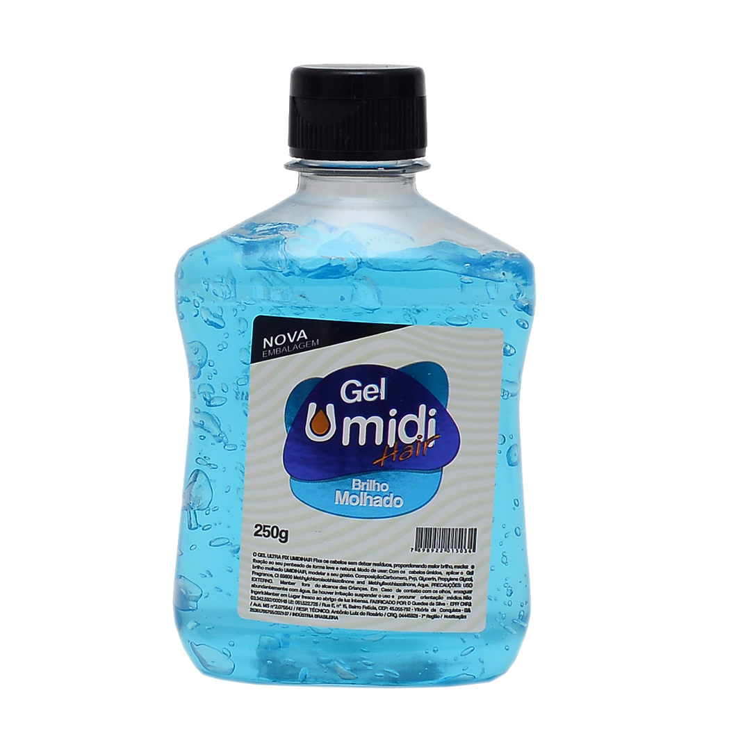 GEL U.HAIR VERT AZUL 250G