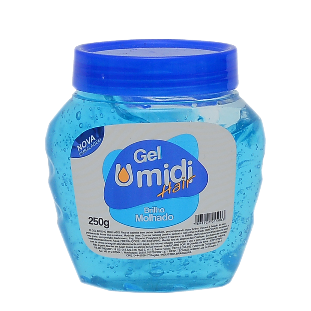 GEL U.HAIR POTE AZUL 250G