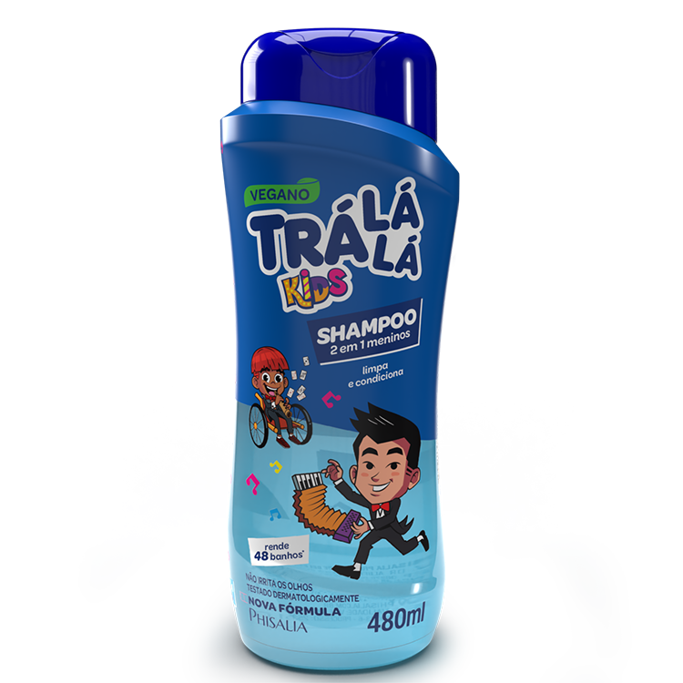 SHAMPOO TRÁ LÁ LÁ KIDS 2 X 1 12X480ML