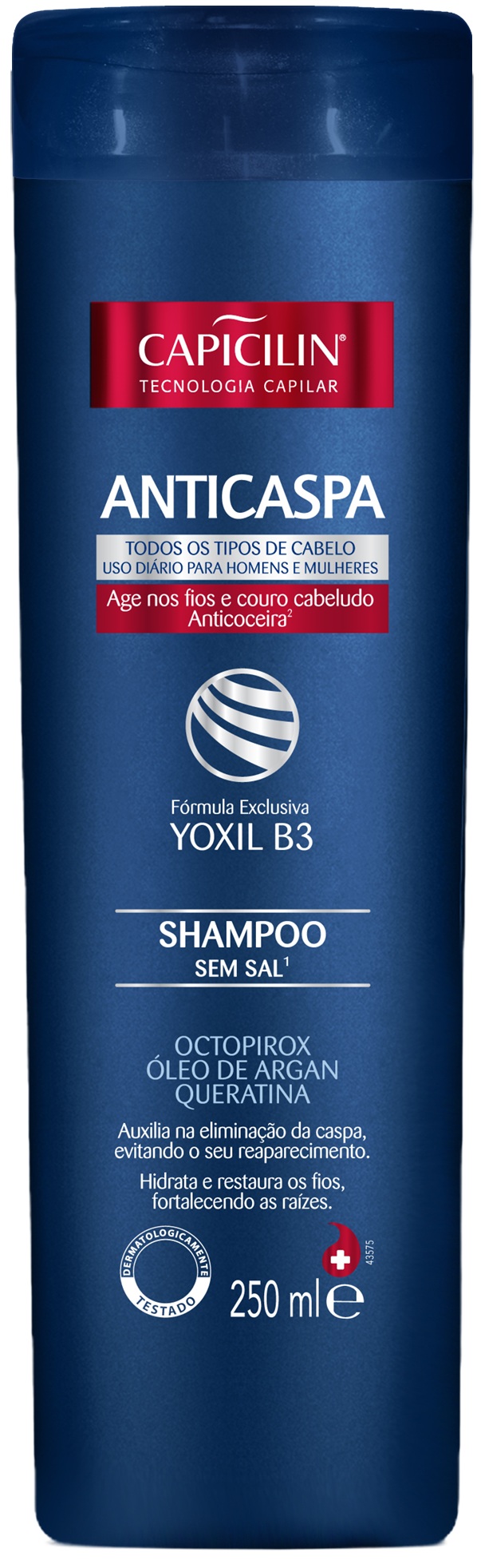 Shampoo Capicilin Anticaspa 250ml