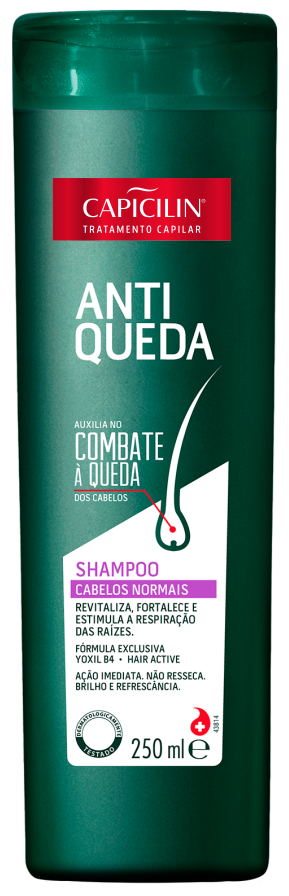 Shampoo Capicilin Antiqueda Cabelos Normais 250ml