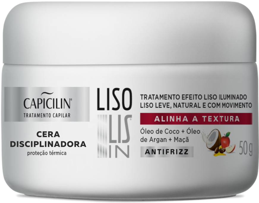 Cera Disciplinadora Capicilin Liso Lis In 50g