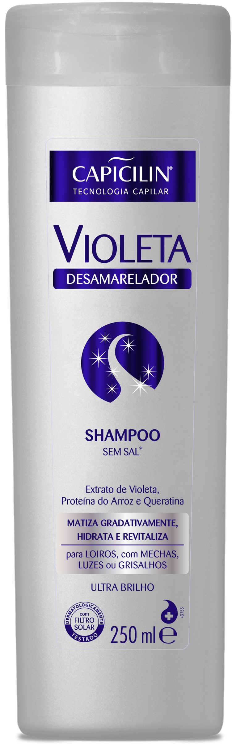 Shampoo Capicilin Violeta 250ml