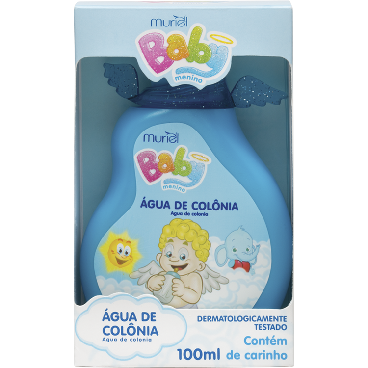 AGUA DE COLÔNIA BABY MURIEL AZUL 100ML