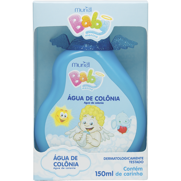 AGUA DE COLÔNIA BABY MURIEL AZUL 150ML