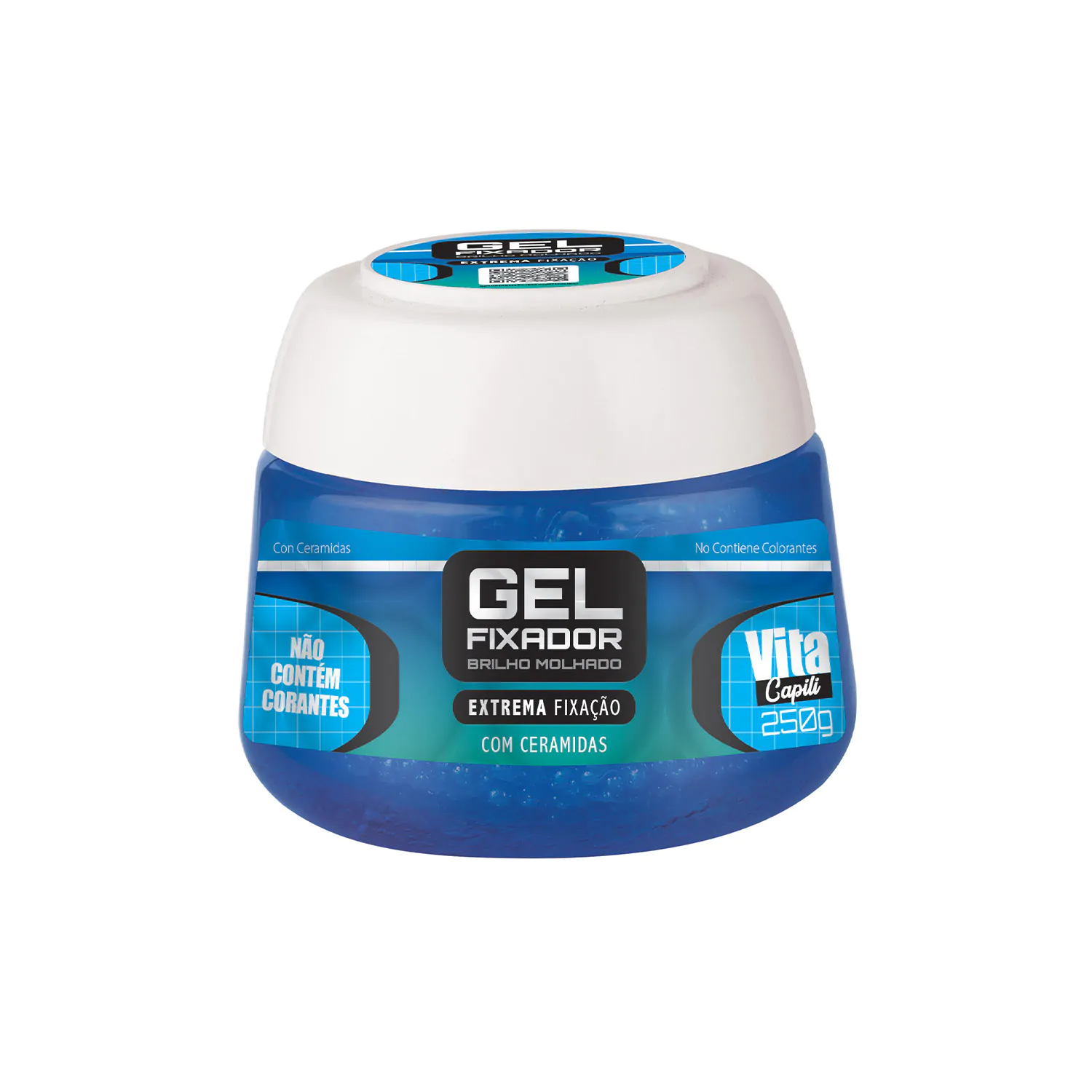 GEL VITA CAPILI POTE AZUL 250G