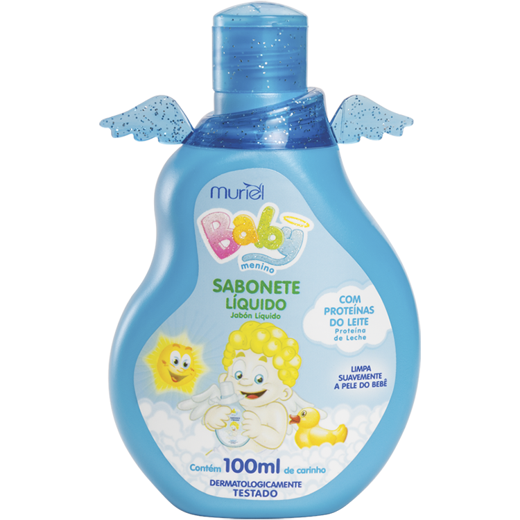 SABONETE LIQUIDO BABY MURIEL AZUL 100ML