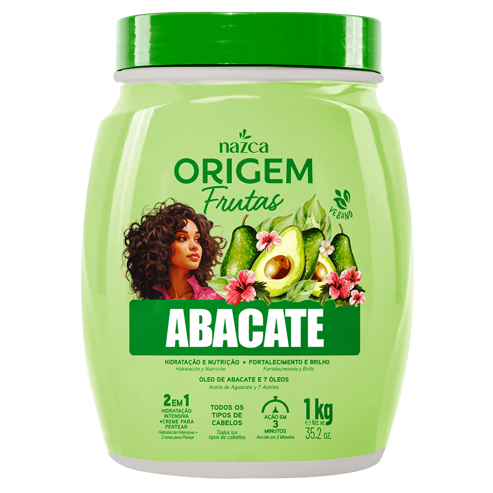 ORIGEM 2EM1 CREME HIDR + CPP ABACATE 1KG