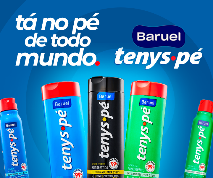 Tenis Pé - Baruel